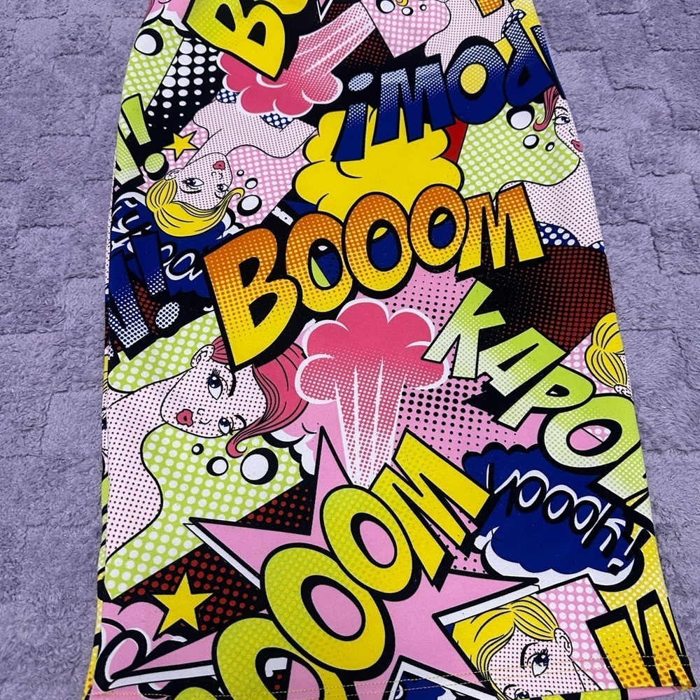 Colorful Pop Art Skirt